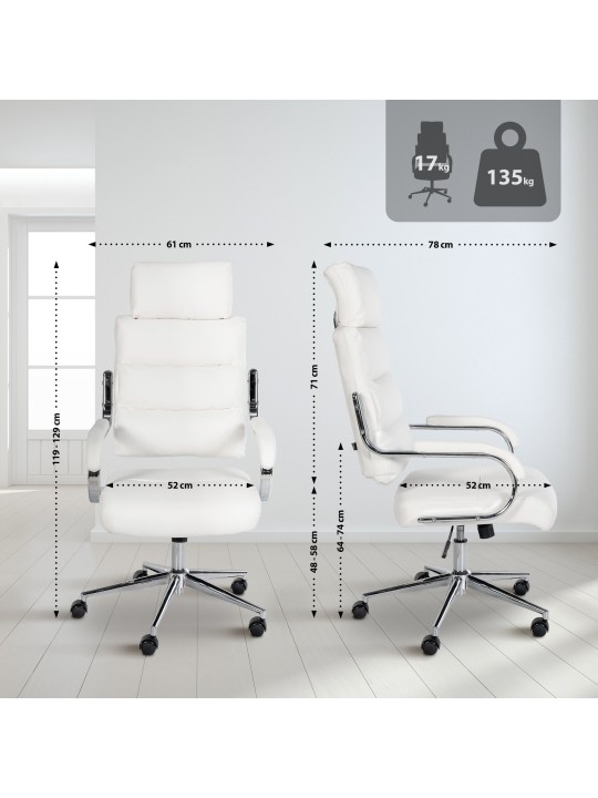 Bureaustoel Campo, wit Bureaustoel Campo, wit