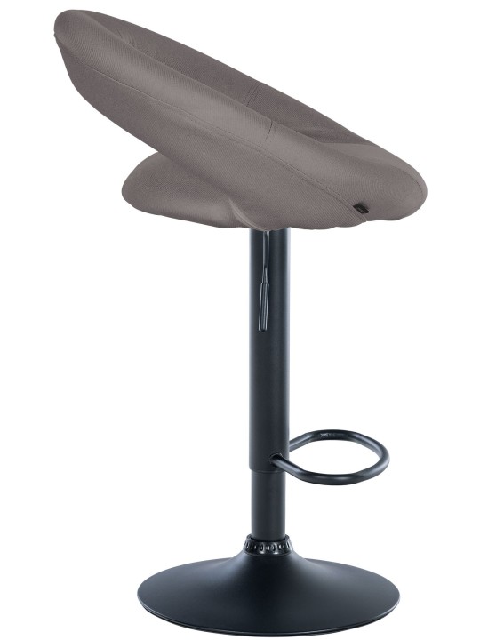 Set van 2 barkrukken Olinda stof, grijs