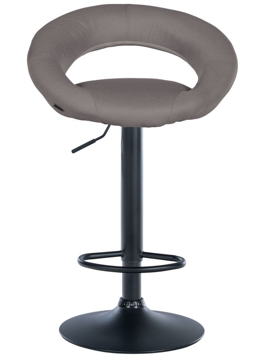 Set van 2 barkrukken Olinda stof, grijs