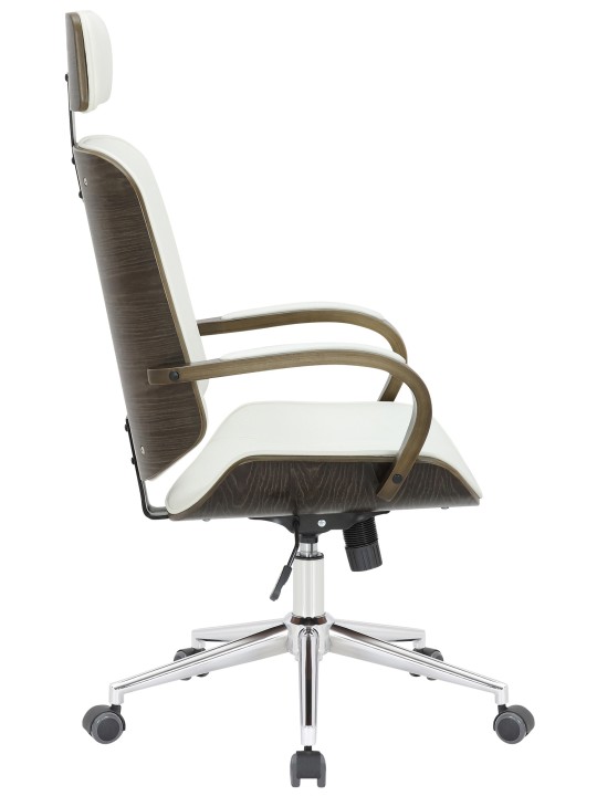 Bureaustoel Dayton grijs, wit/grijs