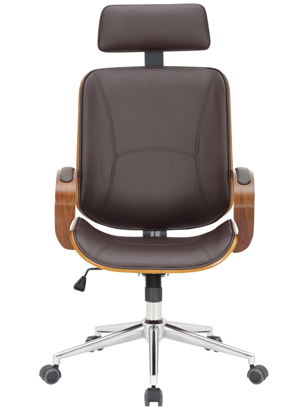 Bureaustoel Dayton, walnoot/bruin