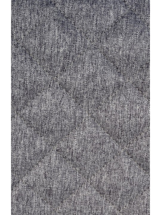 Barkruk Kasson stof, grijs