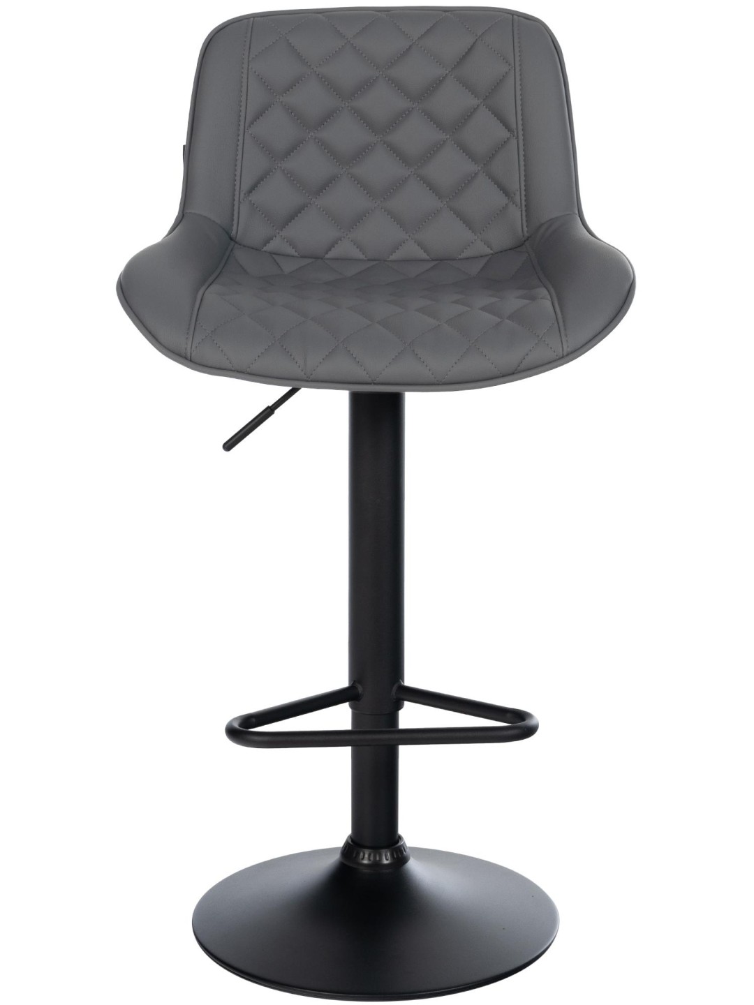 Barkruk Kasson kunstleer, grijs