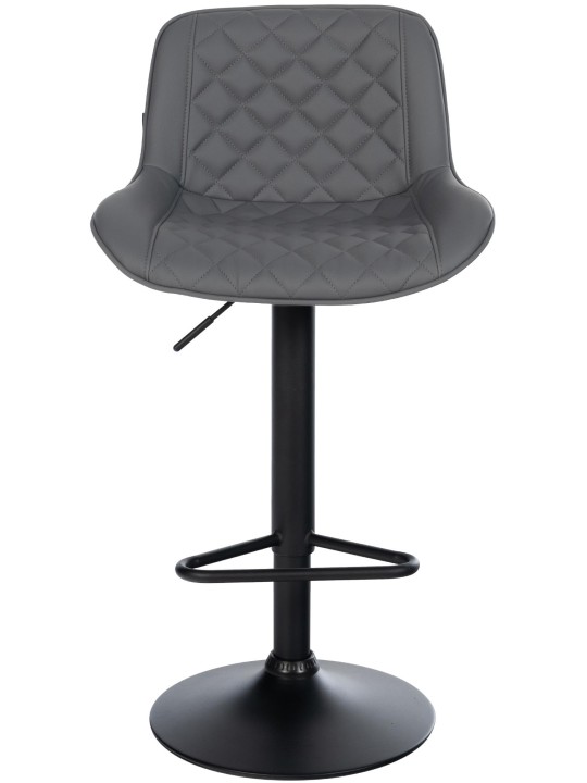 Barkruk Kasson kunstleer, grijs