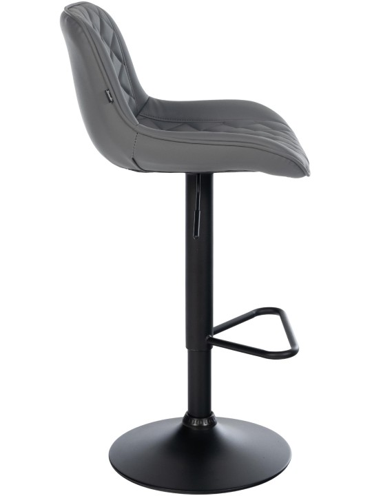 Barkruk Kasson kunstleer, grijs