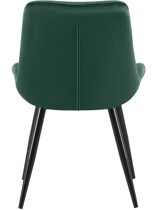 Set van 2 Rossford eetkamerstoelen, groen