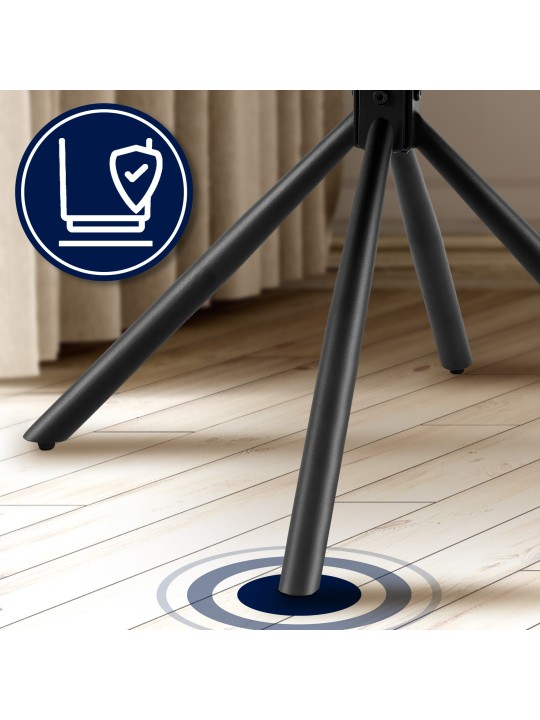 Set van 2 stoelen Tipton stof, crème