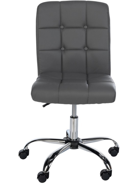 Werkkruk Trenton kunstleer, grijs Werkkruk Trenton kunstleer, grijs