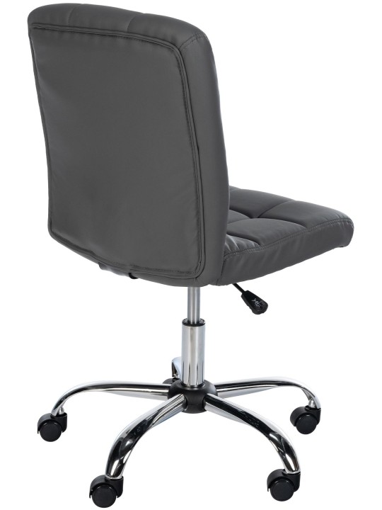 Werkkruk Trenton kunstleer, grijs Werkkruk Trenton kunstleer, grijs