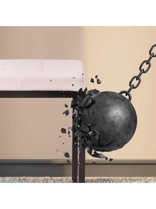 Bank Barci B kunstleer, crème Bank Barci B kunstleer, crème