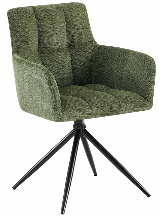 Eetkamerstoel Jonah stof, groen