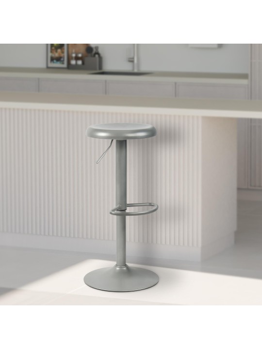 Barkruk Williston, zilver