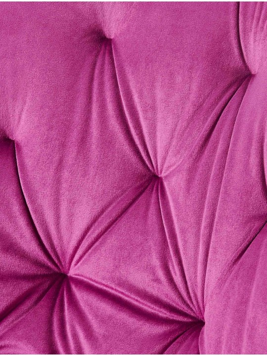 Set van 2 eetkamerstoelen Wallace fluweel, lila