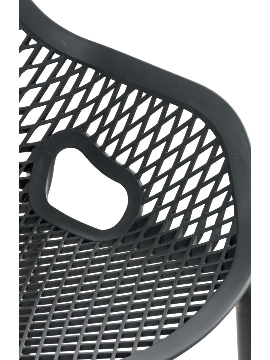 Stoel Air XL, donkergrijs