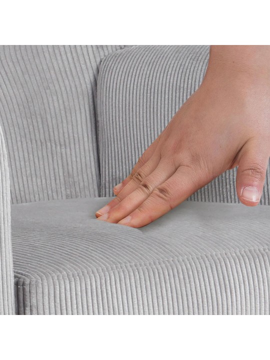 Fauteuil Kioni Koord, grijs Fauteuil Kioni Koord, grijs