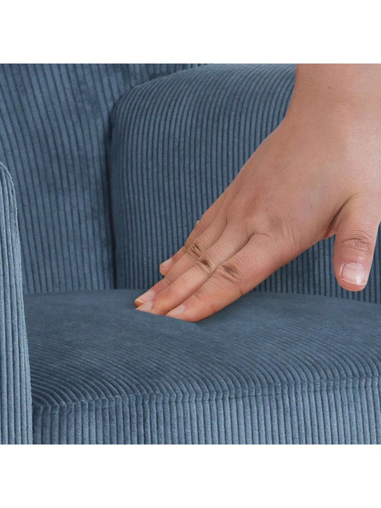 Fauteuil Kioni Koord, blauw Fauteuil Kioni Koord, blauw