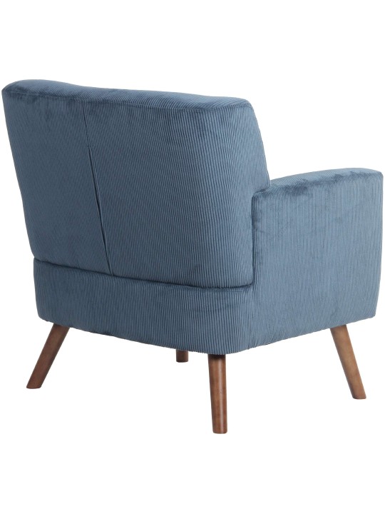 Fauteuil Kioni Koord, blauw Fauteuil Kioni Koord, blauw