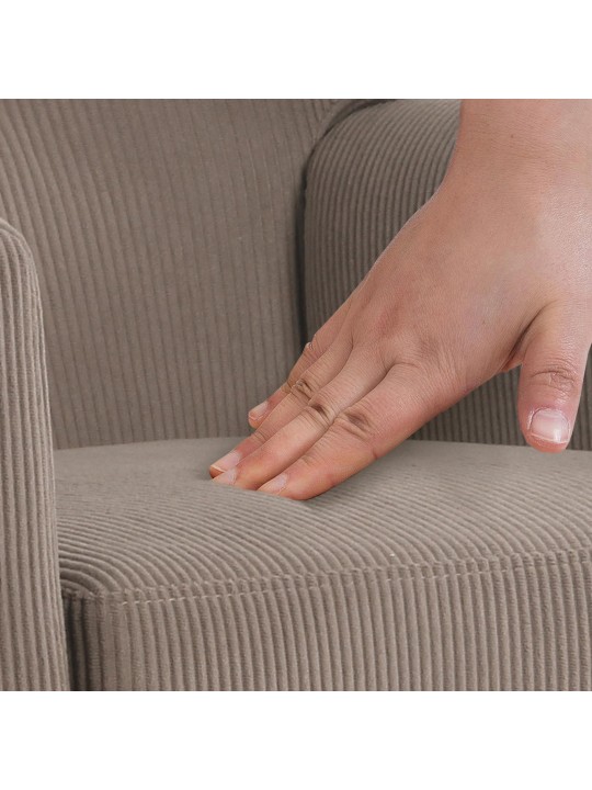 Fauteuil Kioni Koord, donkerbruin