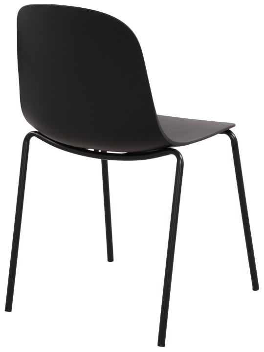 Set van 2 stoelen Hardin, zwart