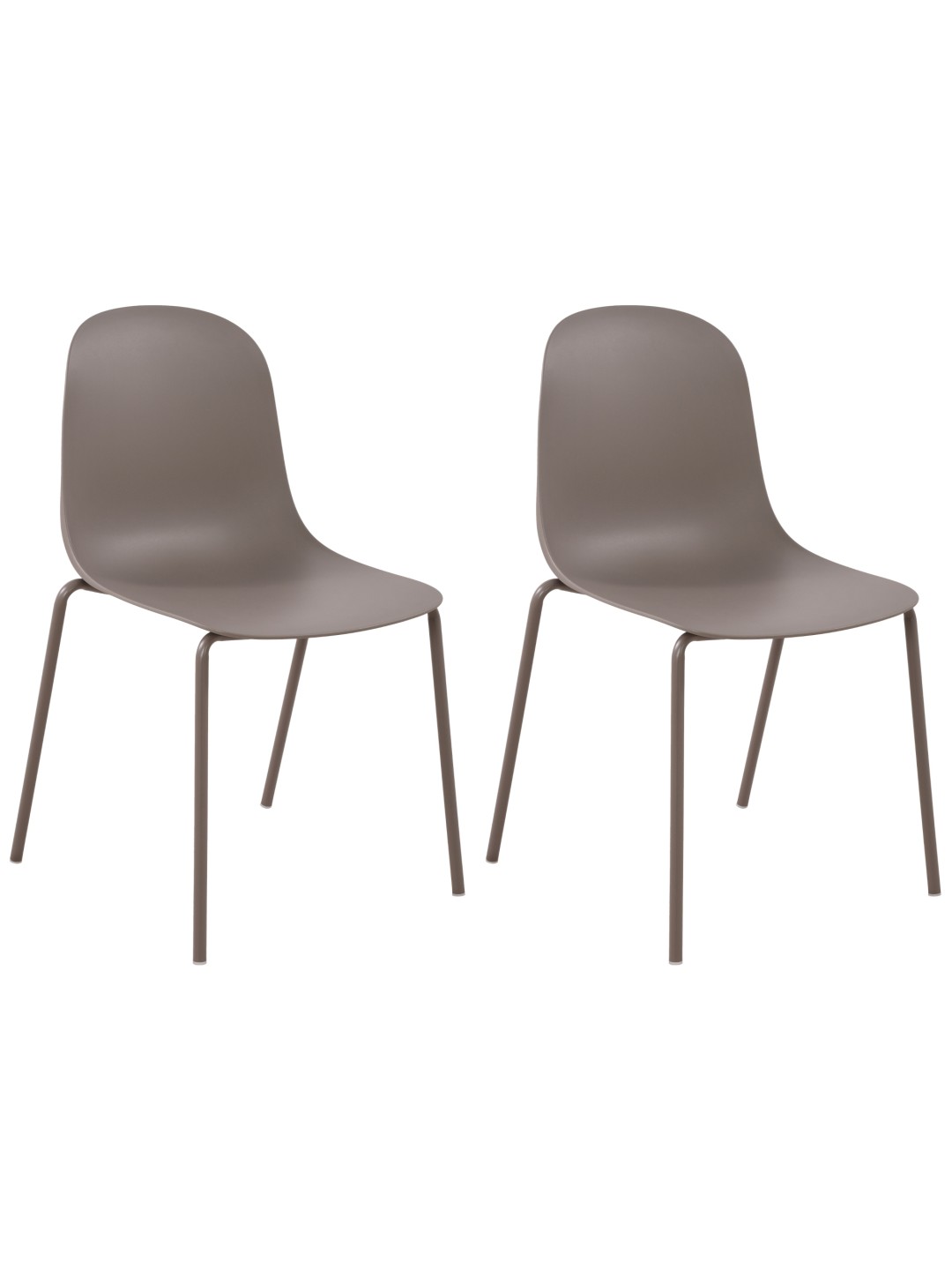 Set van 2 stoelen Hardin, taupe