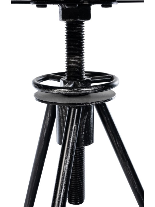 Set van 2 barkrukken Karla, zilver