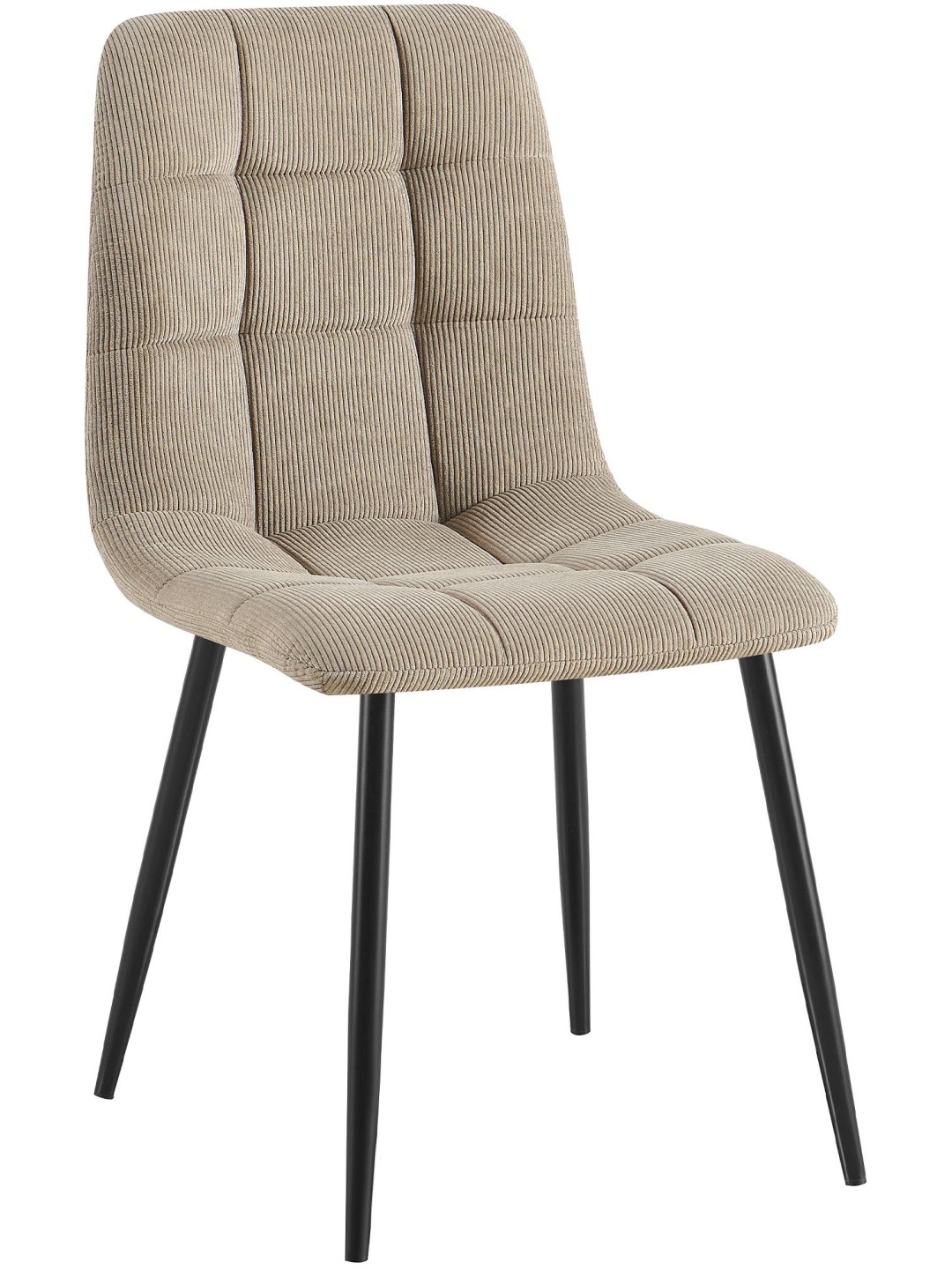 Eetkamerstoel Antibes Cord, taupe