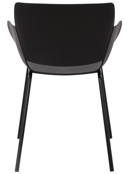 Set van 2 stoelen Alpena, zwart