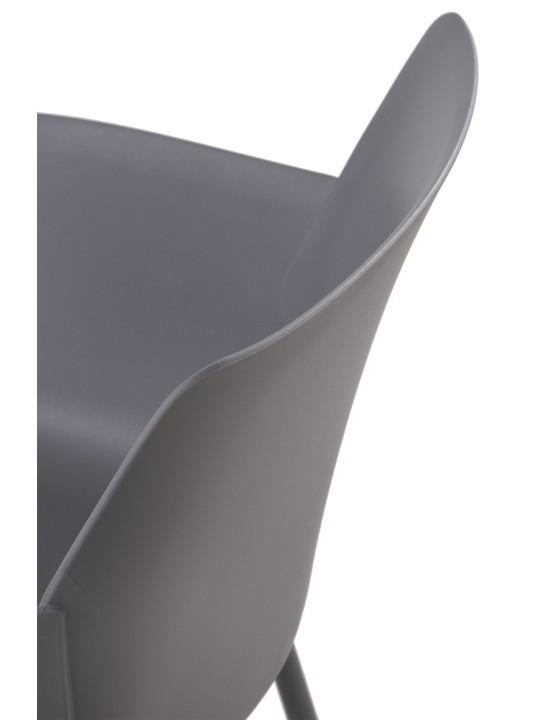 Set van 2 stoelen Alpena, donkergrijs