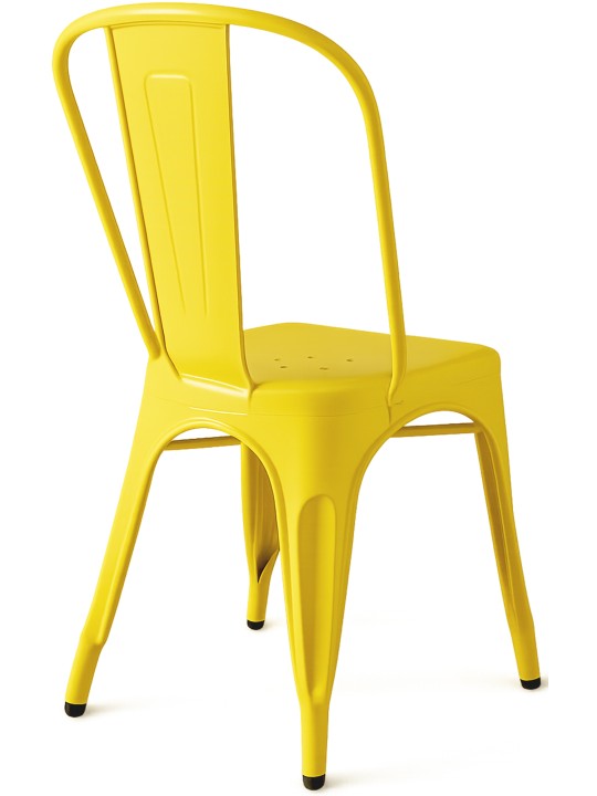 Set van 4 stoelen Benedikt, geel Set van 4 stoelen Benedikt, geel