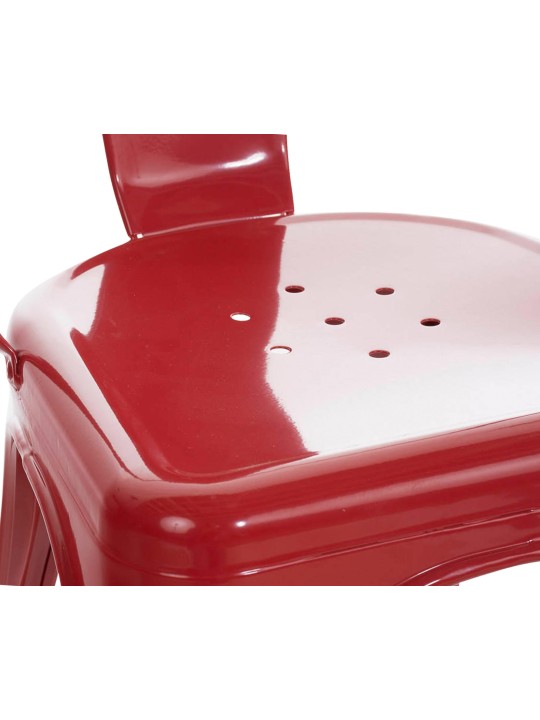 Set van 4 stoelen Benedikt, rood