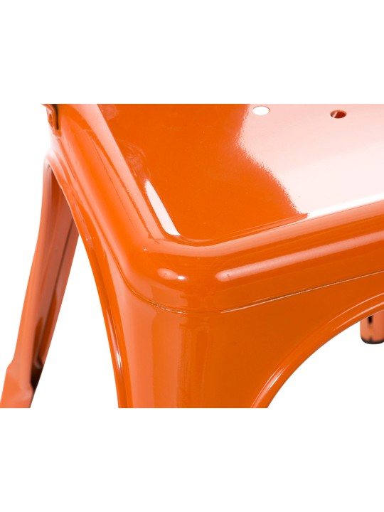 Set van 4 stoelen Benedikt, oranje