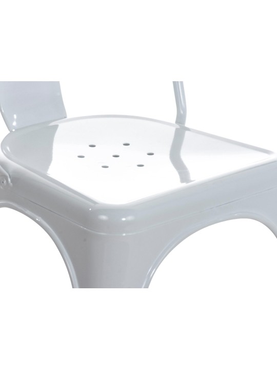 Set van 4 stoelen Benedikt, wit