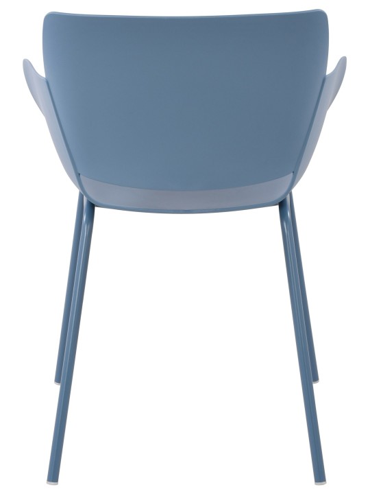 Set van 2 stoelen Alpena, blauw