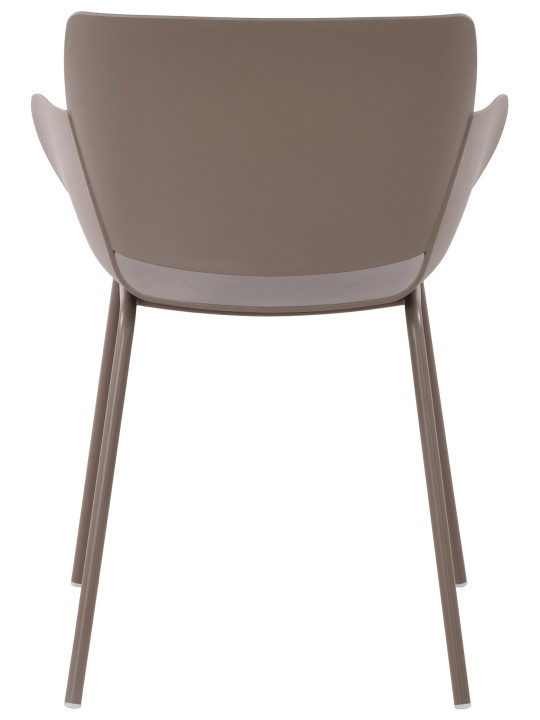 Set van 2 stoelen Alpena, taupe