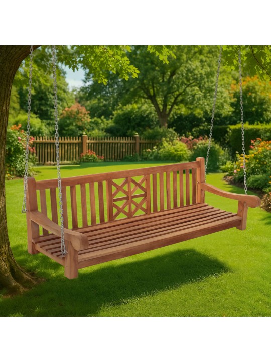 Schommelbank Farm 200 cm, teak