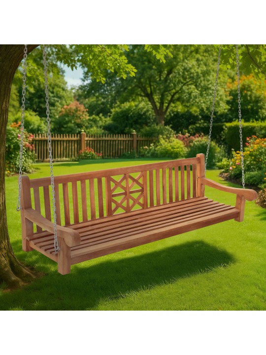 Schommelbank Farm 220 cm, teak