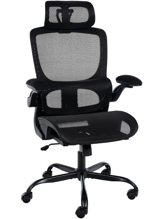 Bureaustoel Kaylee, zwart