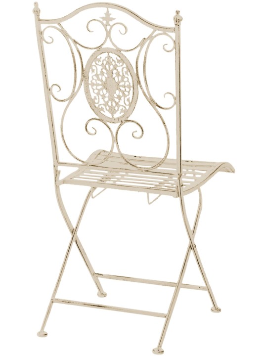 Stoel Sibell, antiek crème