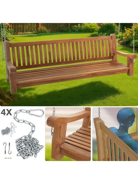 Joyce schommelbank 200 cm, teak Joyce schommelbank 200 cm, teak