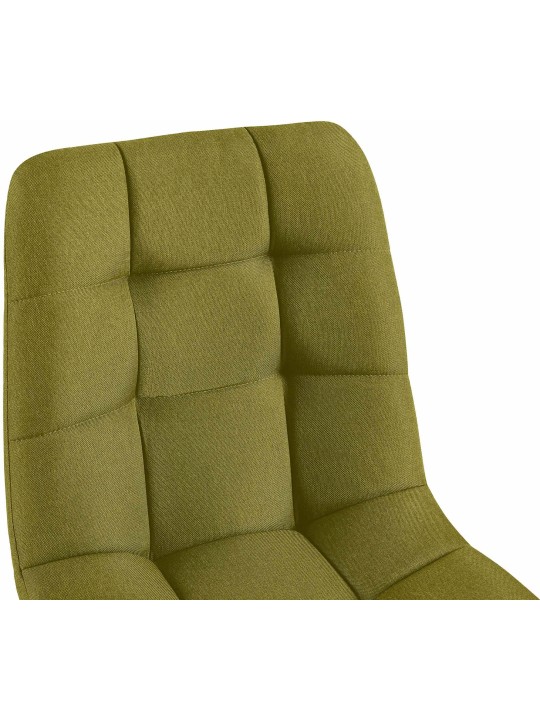 Eetkamerstoel Antibes stof, groen