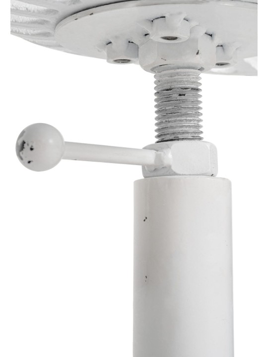 Set van 2 barkrukken Butch, antiek wit