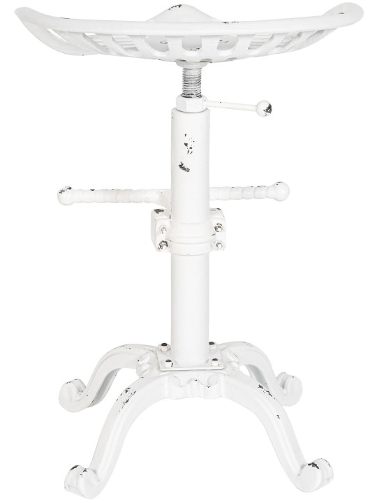 Set van 2 barkrukken Butch, antiek wit