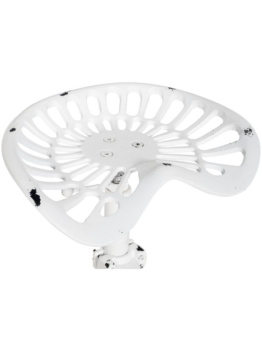 Set van 2 barkrukken Butch, antiek wit