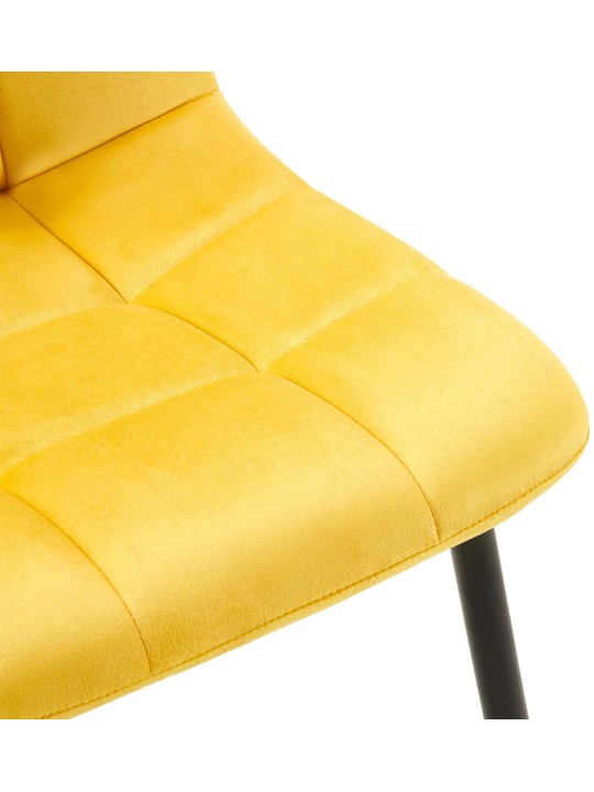 Antibes eetkamerstoel, geel Antibes eetkamerstoel, geel