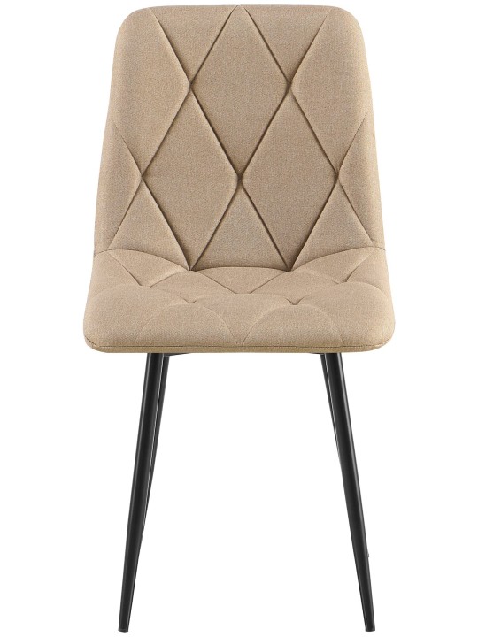 Eetkamerstoel Clairton stof, taupe