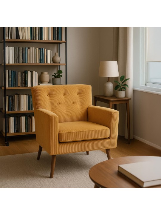 Fauteuil Kioni Koord, oranje