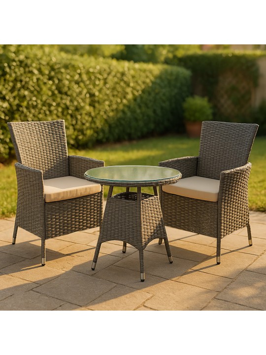 Fireda zitgroep, grijs gemêleerd Fireda zitgroep, grijs gemêleerd