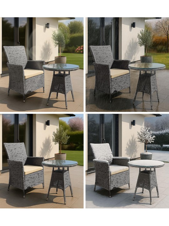 Fireda zitgroep, grijs gemêleerd Fireda zitgroep, grijs gemêleerd