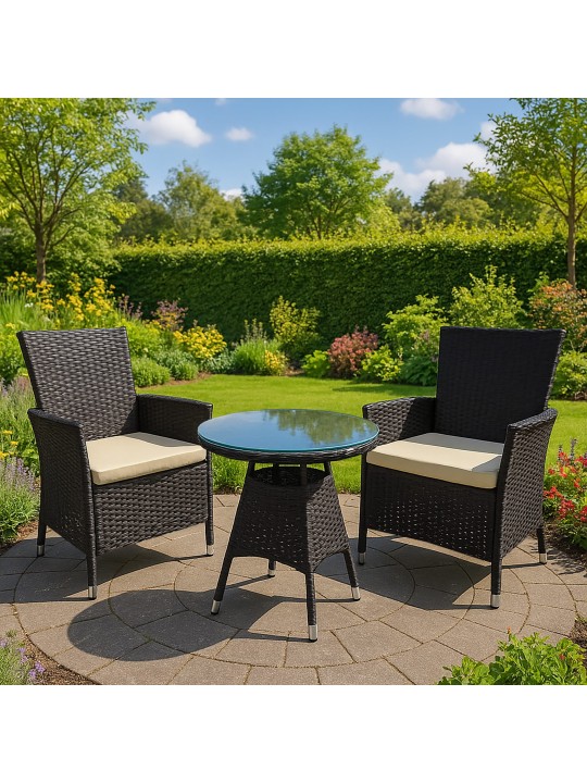 Fireda zitgroep, donkerbruin Fireda zitgroep, donkerbruin