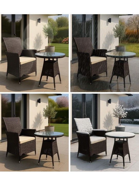 Fireda zitgroep, donkerbruin Fireda zitgroep, donkerbruin